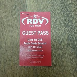Guest ice den ticket